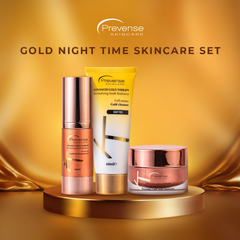 Gold Night Time Skincare Set